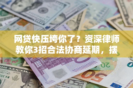 武汉网贷快压垮你了？资深律师教你3招合法协商延期，摆脱暴力催收！