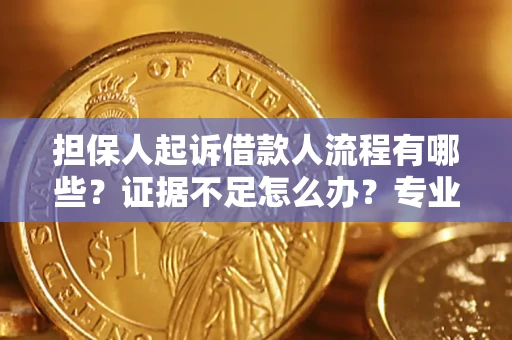 武汉担保人起诉借款人流程有哪些？证据不足怎么办？专业律师解答