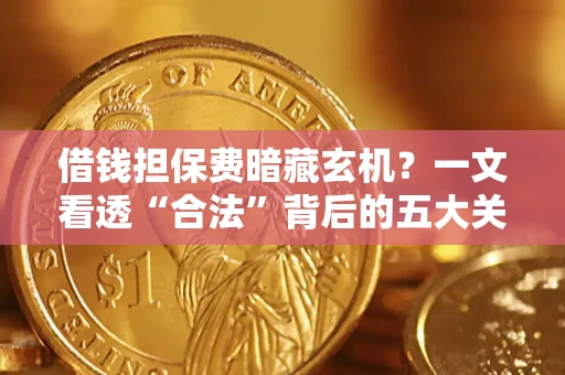 武汉借钱担保费暗藏玄机？一文看透“合法”背后的五大关键陷阱