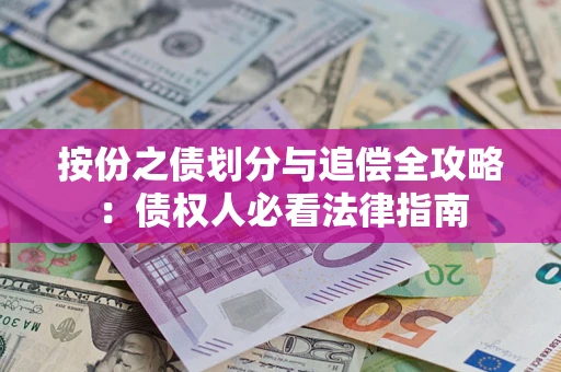 武汉按份之债划分与追偿全攻略：债权人必看法律指南