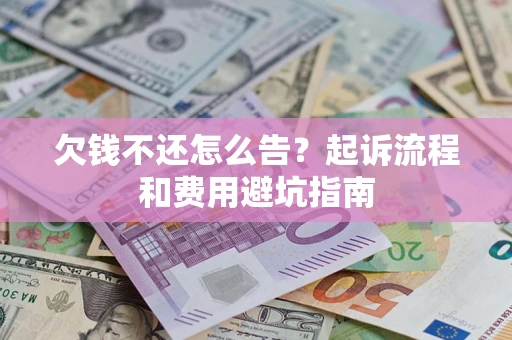 武汉欠钱不还怎么告?起诉流程和费用避坑指南 武汉欠钱不还怎么告?起诉流程和费用避坑指南