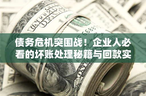 武汉债务危机突围战！企业人必看的坏账处理秘籍与回款实战指南