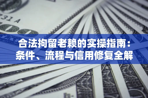 武汉合法拘留老赖的实操指南:条件、流程与信用修复全解析 武汉合法拘留老赖的实操指南:条件、流程与信用修复全解析